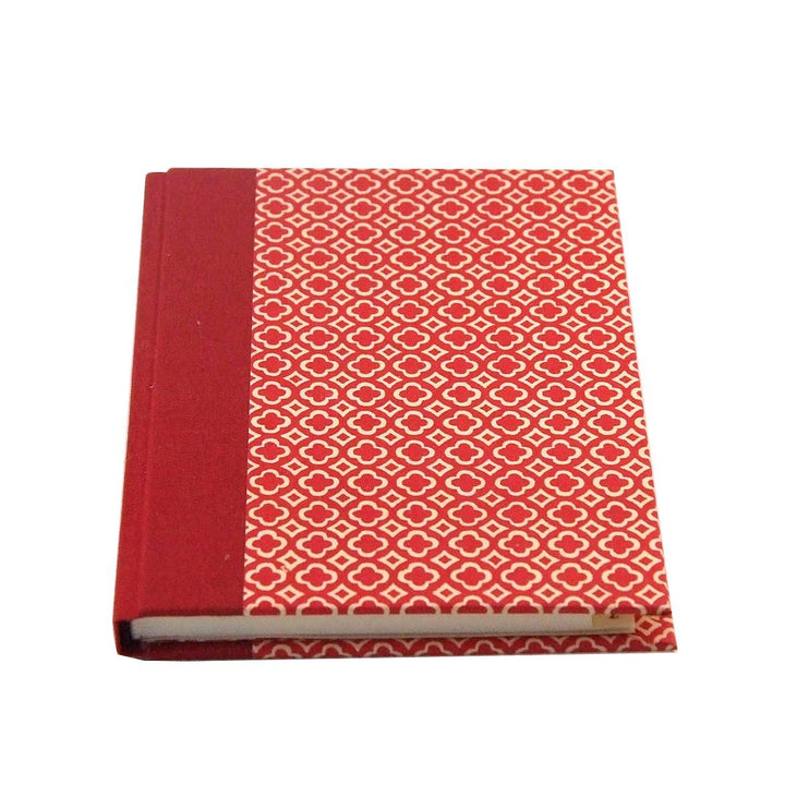 Nauli Adressbuch Adressbuch DIN A6 rot quatrefoil bei Nauli and Stories