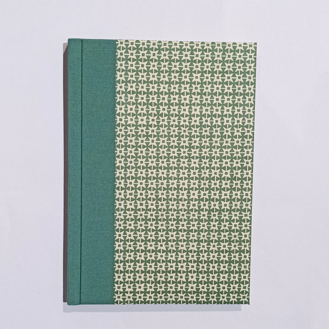 Nauli Adressbuch Adressbuch DIN A6 Zackenstern grün bei Nauli and Stories