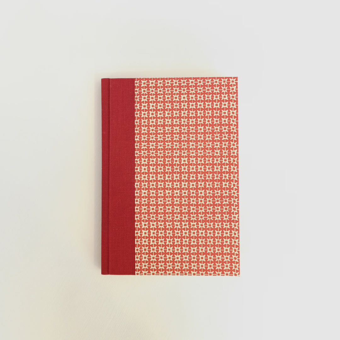 Nauli Adressbuch Adressbuch DIN A6 Zackenstern rot bei Nauli and Stories