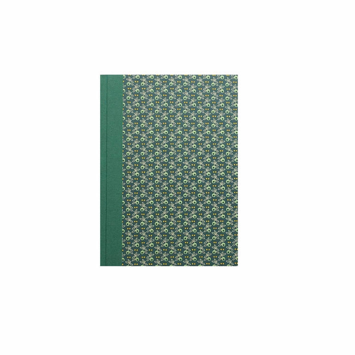 Nauli Adressbuch DIN A5 Adressbuch Olivenzweige smaragdgrün bei Nauli and Stories