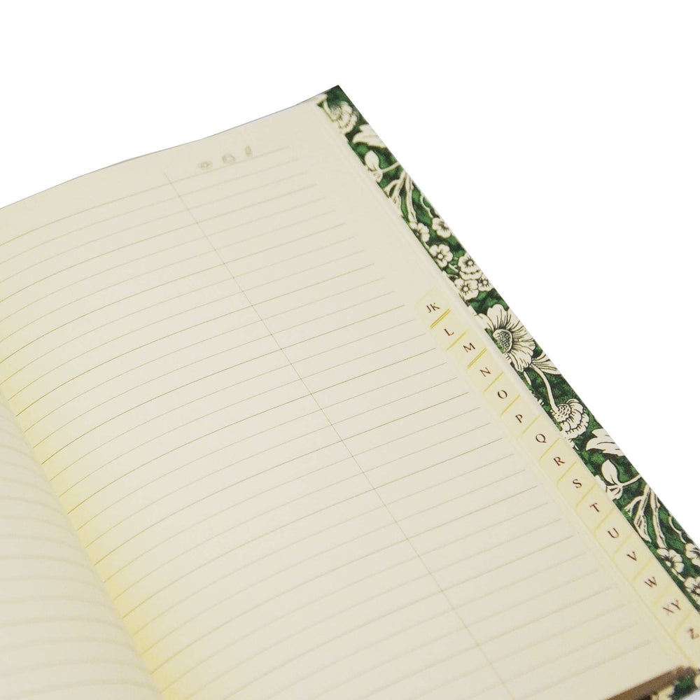 Nauli Adressbuch DIN A5 Adressbuch Renaissanceblumen rot bei Nauli and Stories