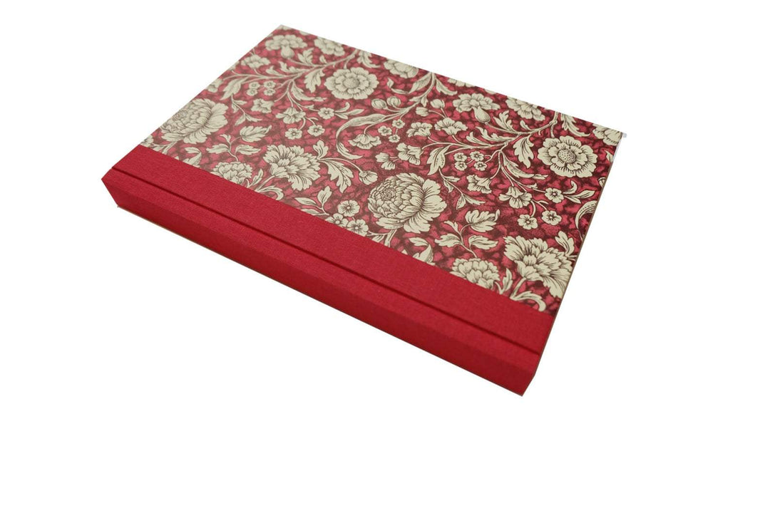 Nauli Adressbuch DIN A5 Adressbuch Renaissanceblumen rot bei Nauli and Stories