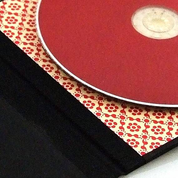 Nauli CD / DVD Hülle für 1 CD Berlin dvd case schwarz rot bei Nauli and Stories