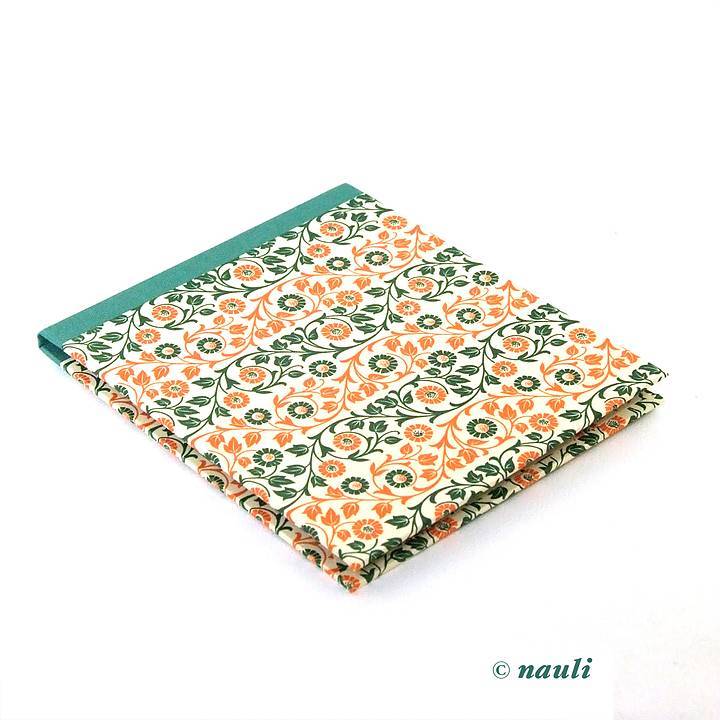 Nauli CD / DVD Hülle für 1 CD CD/ DVD Hülle floral grün orange bei Nauli and Stories