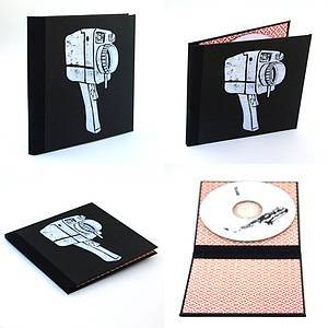 Nauli CD / DVD Hülle für 1 CD CD Hülle Super8 Kamera bei Nauli and Stories