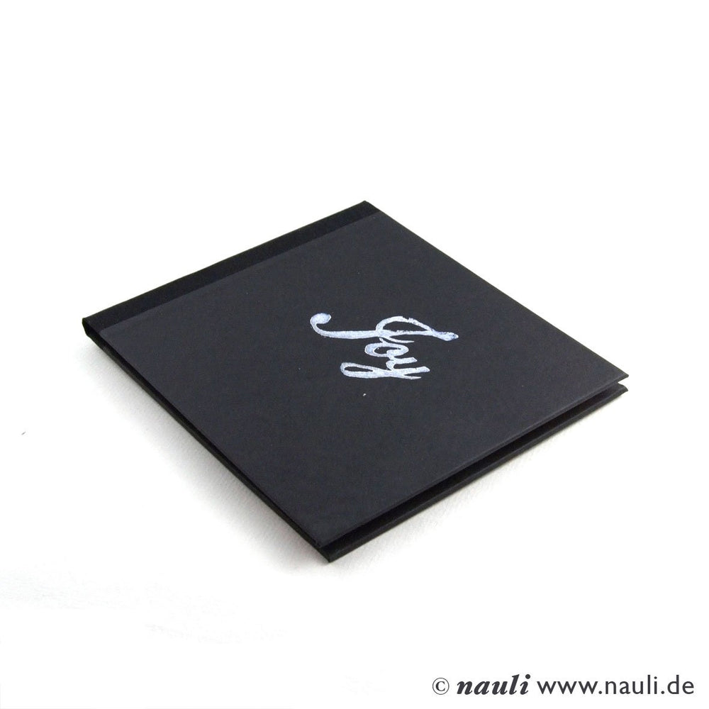 Nauli CD / DVD Hülle für 1 CD Joy dvd case schwarz rot bei Nauli and Stories