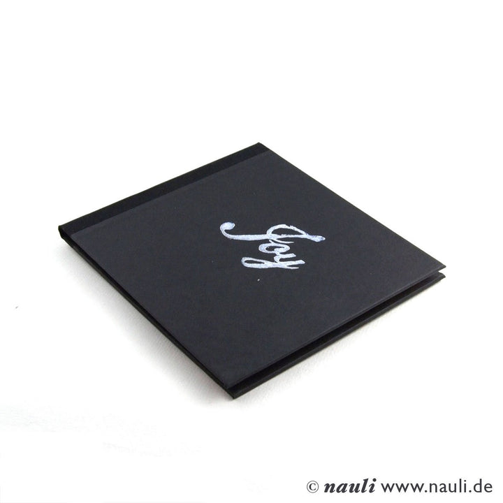 Nauli CD / DVD Hülle für 1 CD Joy dvd case schwarz rot bei Nauli and Stories