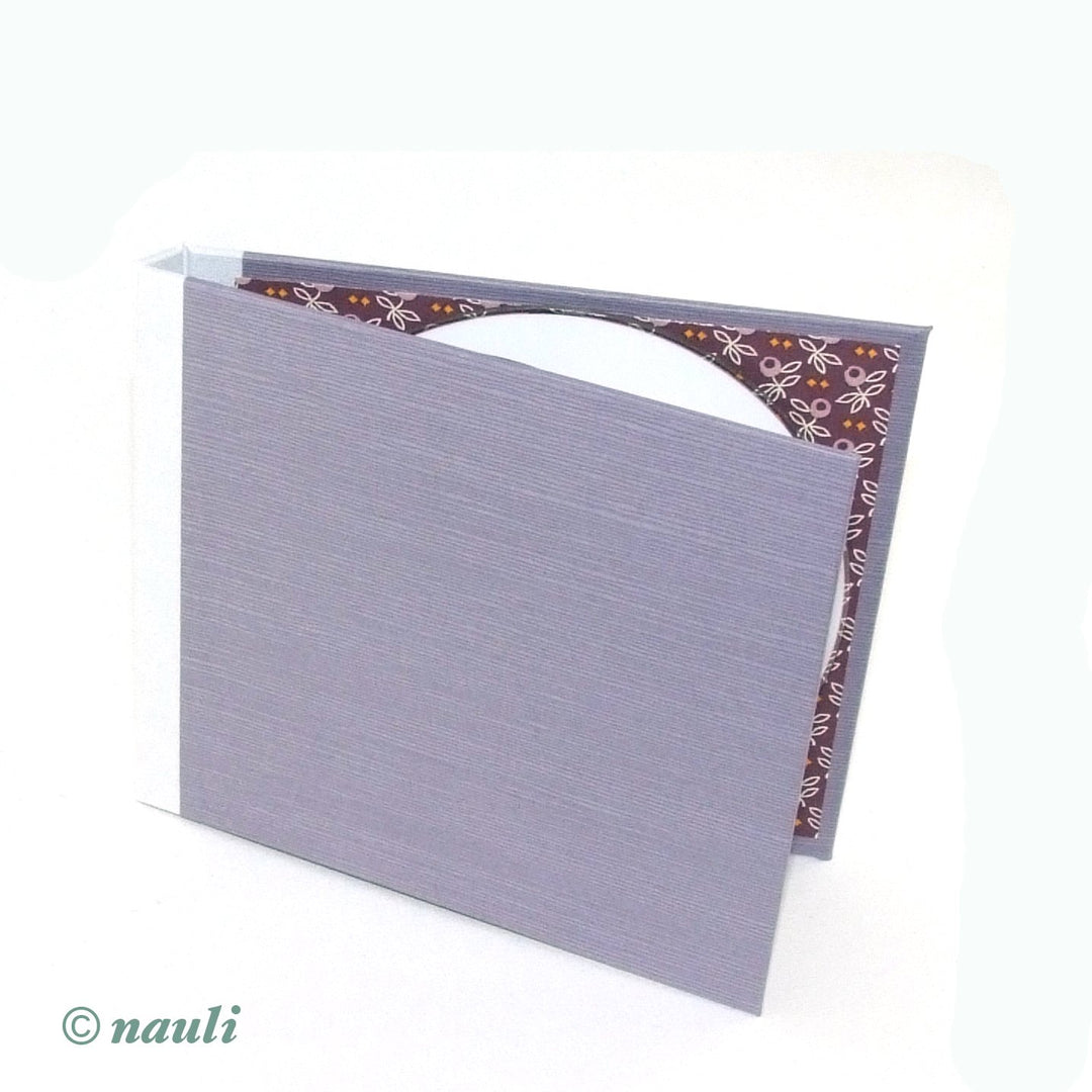 Nauli CD / DVD Hülle für 2 Discs Doppel CD / DVD Verpackung mauve bei Nauli and Stories