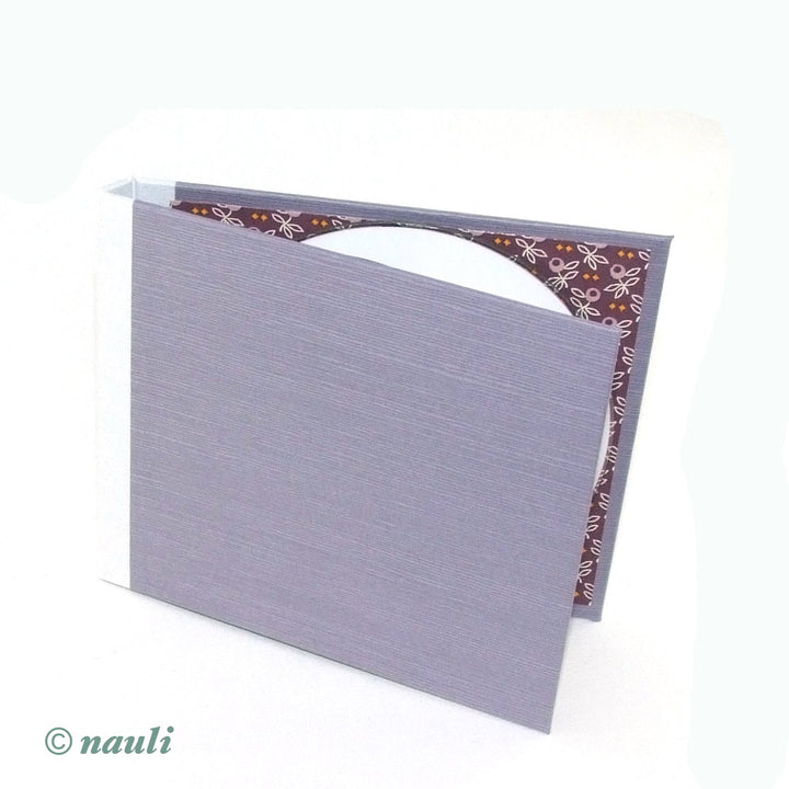 Nauli CD / DVD Hülle für 2 Discs Doppel CD / DVD Verpackung mauve bei Nauli and Stories