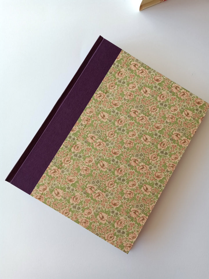 Nauli Fotoalbum L Fotoalbum L Blumenwiese rosa lila bei Nauli and Stories