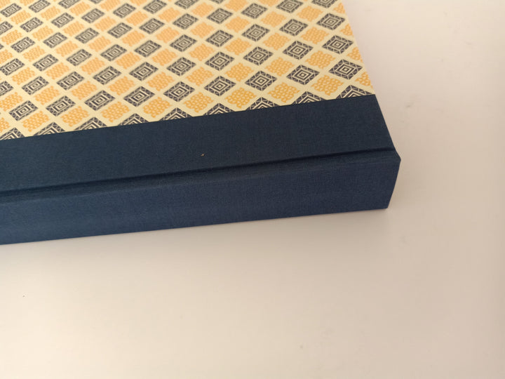 Nauli Fotoalbum L Fotoalbum L Schach blau gelb bei Nauli and Stories