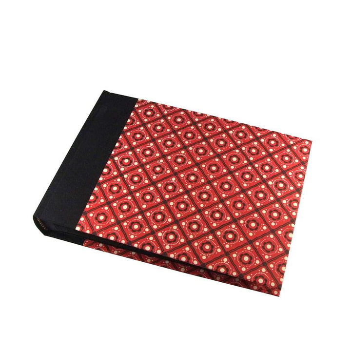 Nauli Fotoalbum M Fotoalbum M pinny pattern rot schwarz bei Nauli and Stories