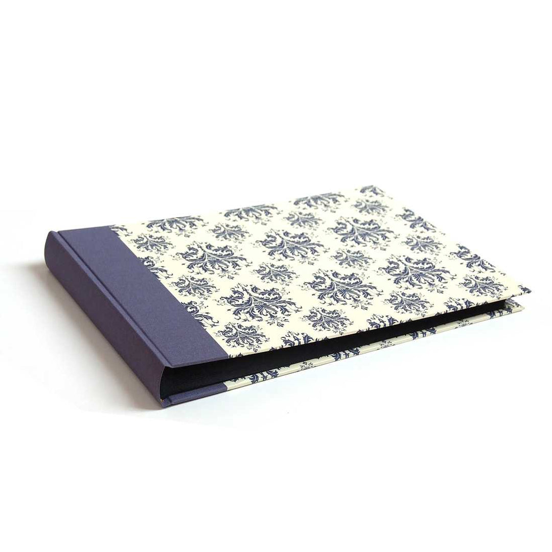 Nauli Fotoalbum XL Fotoalbum XL Damast blau bei Nauli and Stories