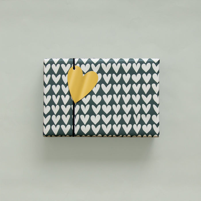 Nauli Geschenkanhänger Geschenkanhänger goldenes Herz bei Nauli and Stories