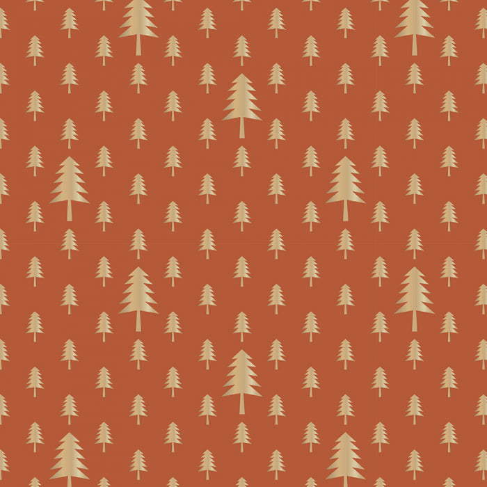 Geschenkverpackung Geschenkverpackung Geschenktüte - Christmas Tree mit Goldprägung bei Nauli and Stories