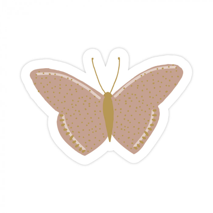 Geschenkverpackung Sticker Geschenksticker Schmetterling bei Nauli and Stories