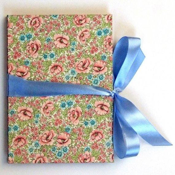 Nauli Leporello Leporello Blumenwiese rosa hellblau bei Nauli and Stories