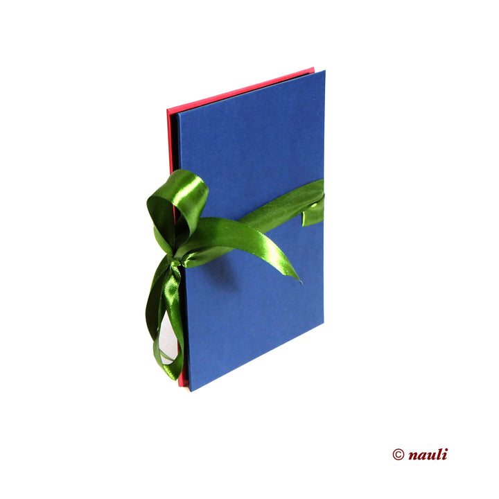 Nauli Leporello Leporello / Foto Faltbuch Blockfarben rot blau grün bei Nauli and Stories