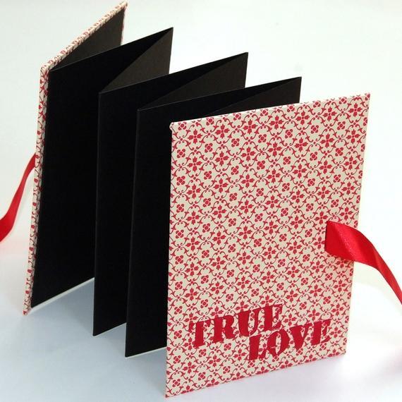 Nauli Leporello schwarz True Love  - Leporello