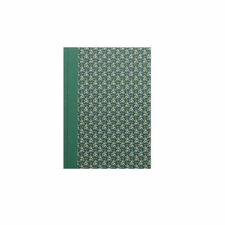 nauli Notizbuch DIN A5 Notizbuch DIN A5 Olivenzweige grün bei Nauli and Stories