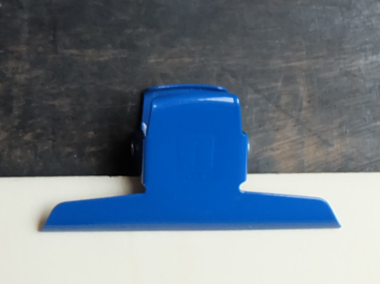 Nauli Papierklammer Große Papier- Klammer blau