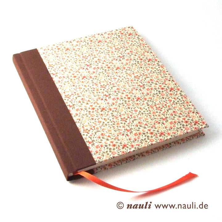 Nauli Poesiealbum Poesiealbum Country apricot braunes Blümchenmeer bei Nauli and Stories