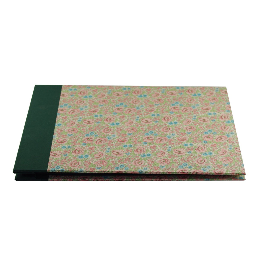 Nauli Schraubalbum XL Fotoalbum DinA4  Blumenwiese rosa grün bei Nauli and Stories