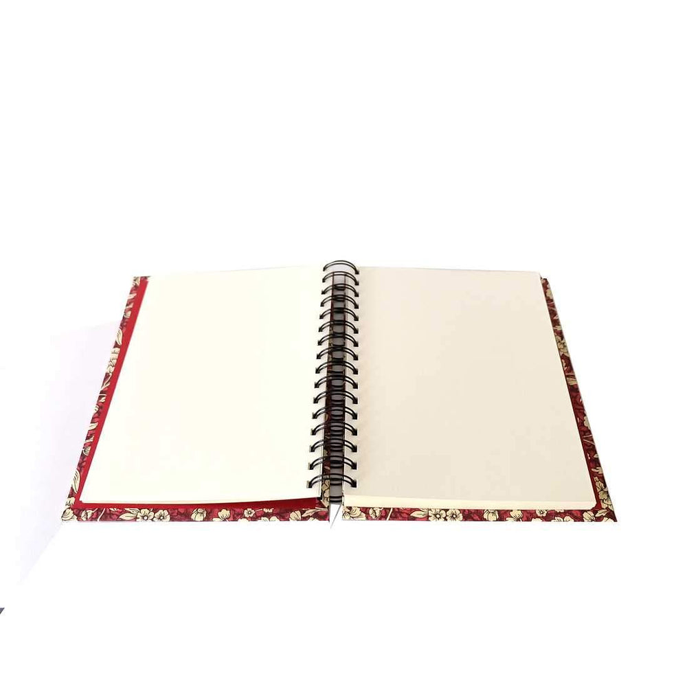 nauli Skizzenbuch Skizzenbuch Renaissance Blumen rot bei Nauli and Stories