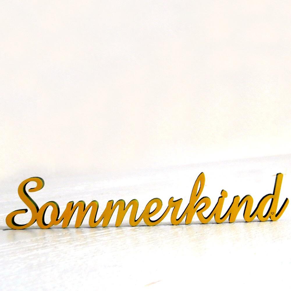 NoGallery Schriftzug Sommerkind - 3D Schriftzug bei Nauli and Stories