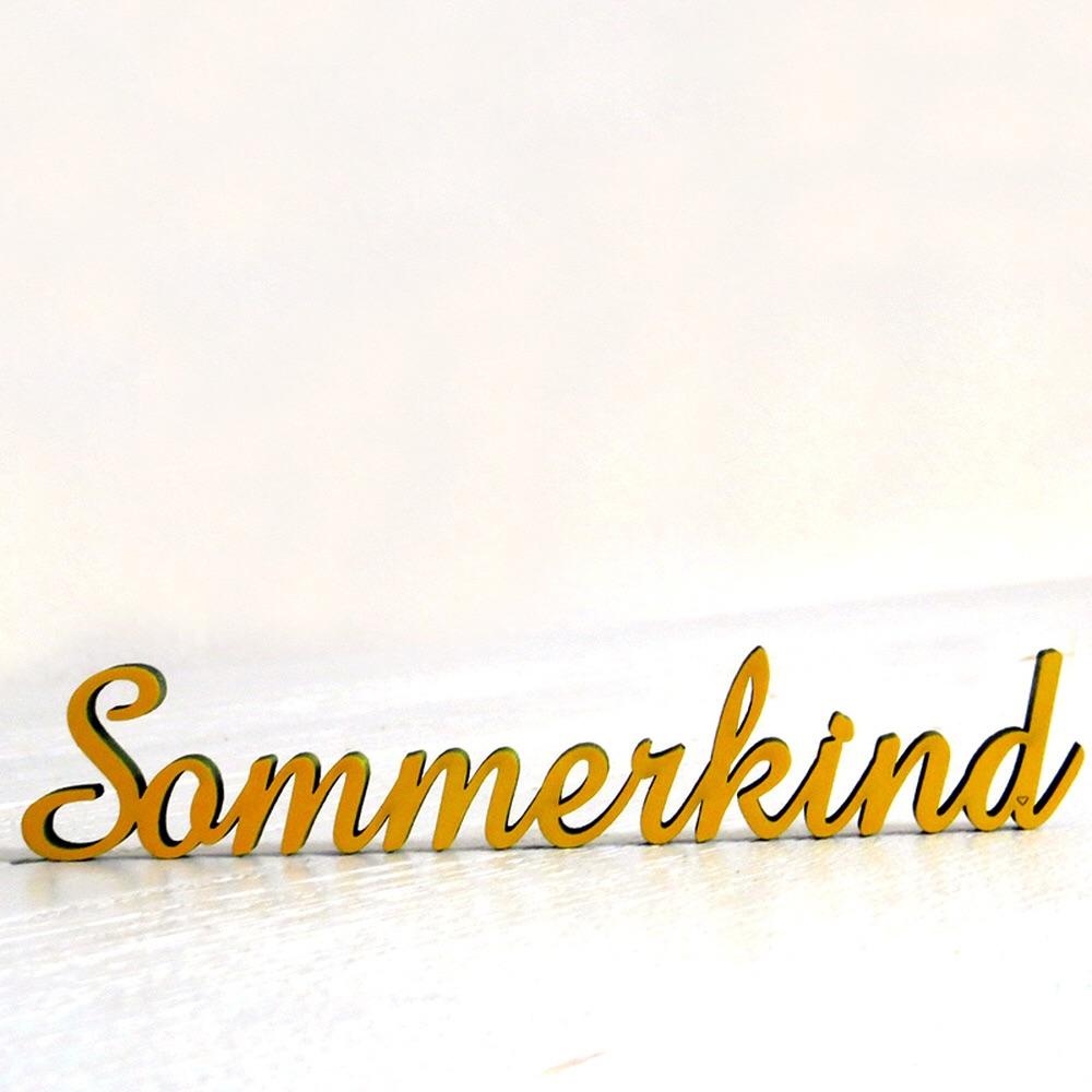 NoGallery Schriftzug Sommerkind - 3D Schriftzug