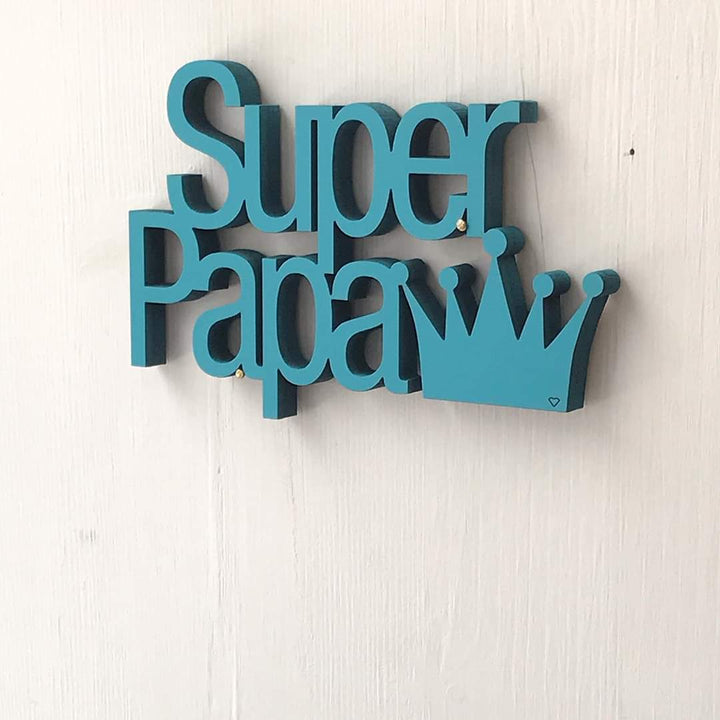 NoGallery Schriftzug Superpapa - 3D Schriftzug bei Nauli and Stories