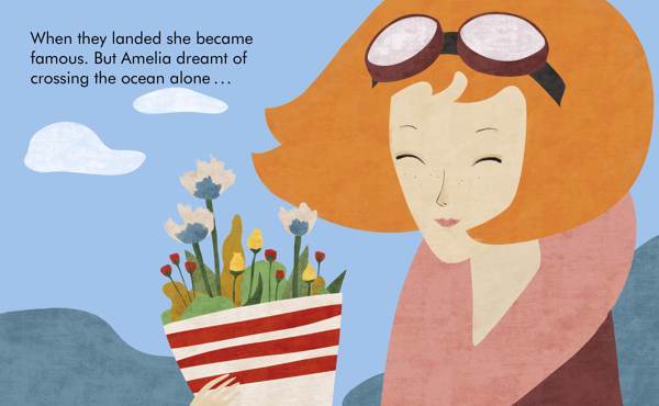 Quarto Bilderbuch Little People, Big Dreams. Mini. auf Englisch: Amelia Earhart - Pappbilderbuch bei Nauli and Stories
