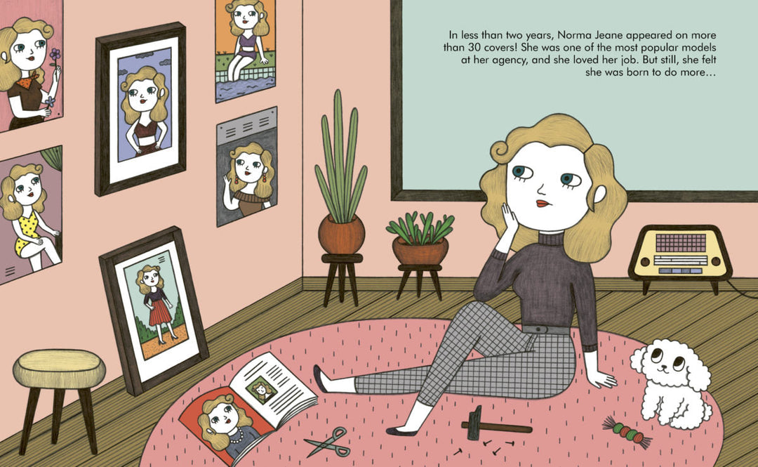 Quarto Gedruckte Bücher Little People, Big Dreams auf Englisch: Marilyn Monroe bei Nauli and Stories