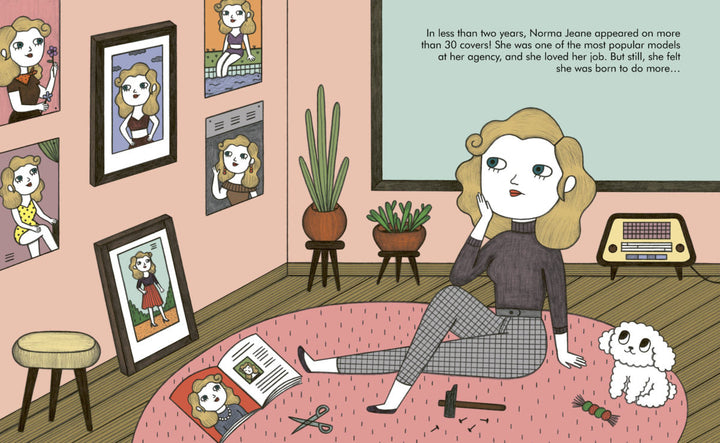 Quarto Gedruckte Bücher Little People, Big Dreams auf Englisch: Marilyn Monroe bei Nauli and Stories