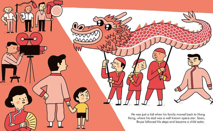 Quarto Little People, Big Dreams auf Englisch: Bruce Lee bei Nauli and Stories