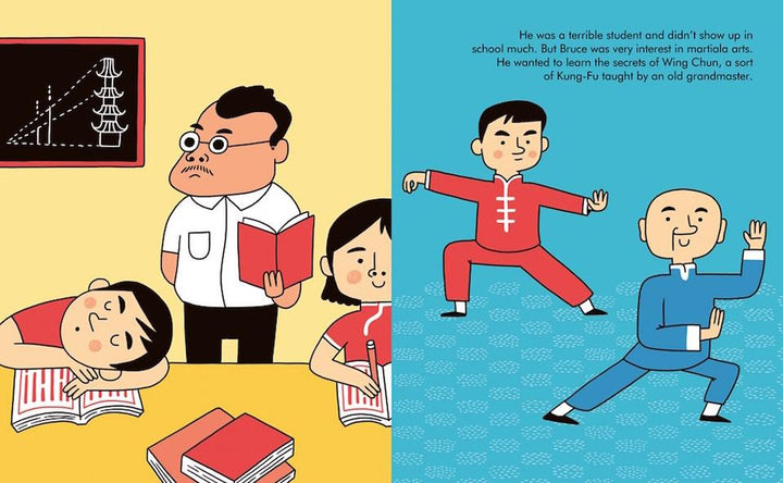 Quarto Little People, Big Dreams auf Englisch: Bruce Lee bei Nauli and Stories