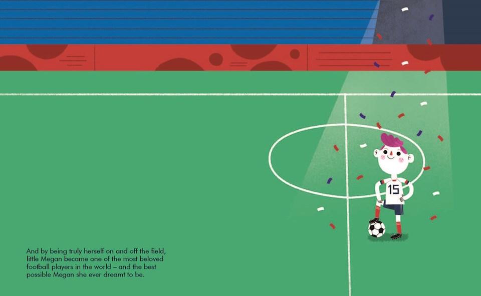 Quarto Little People, Big Dreams auf Englisch: Megan Rapinoe bei Nauli and Stories