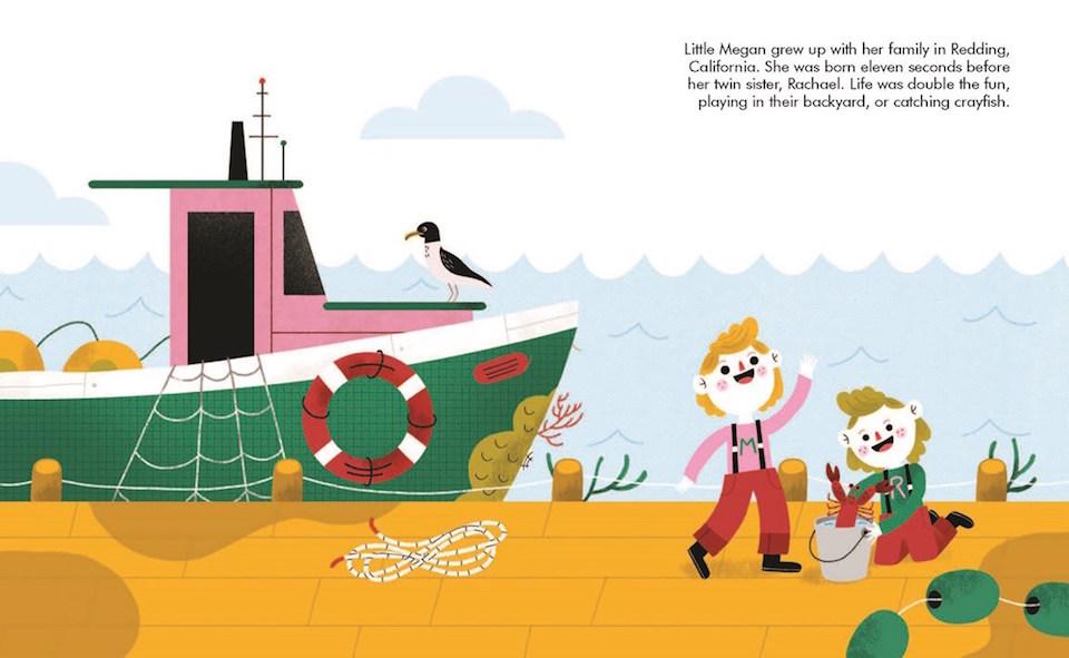 Quarto Little People, Big Dreams auf Englisch: Megan Rapinoe bei Nauli and Stories