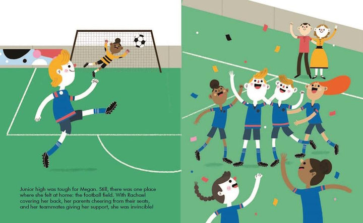 Quarto Little People, Big Dreams auf Englisch: Megan Rapinoe bei Nauli and Stories