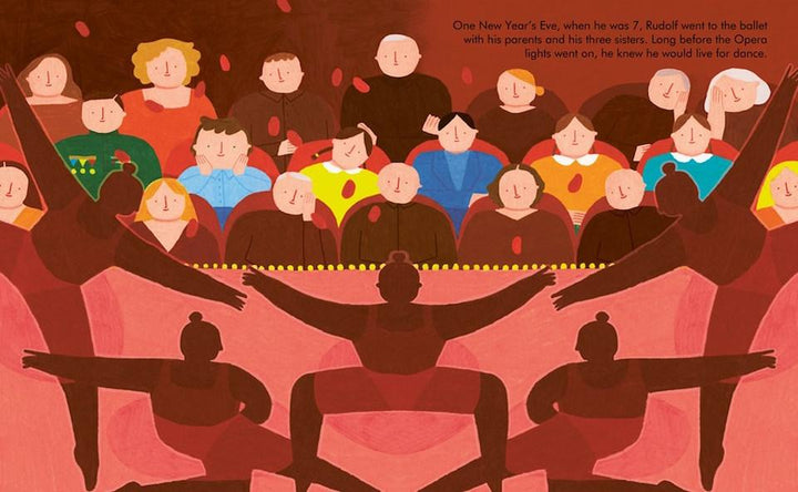 Quarto Little People, Big Dreams auf Englisch: Rudolf Nureyev bei Nauli and Stories