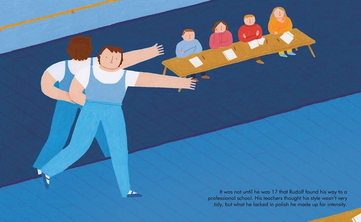 Quarto Little People, Big Dreams auf Englisch: Rudolf Nureyev bei Nauli and Stories