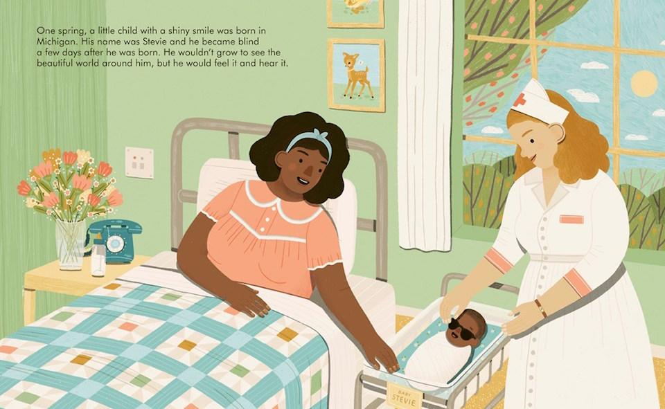 Quarto Little People, Big Dreams auf Englisch: Stevie Wonder bei Nauli and Stories