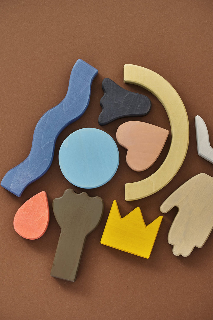 Raduga Grez Holzspielzeug Bausteine Diversity bei Nauli and Stories
