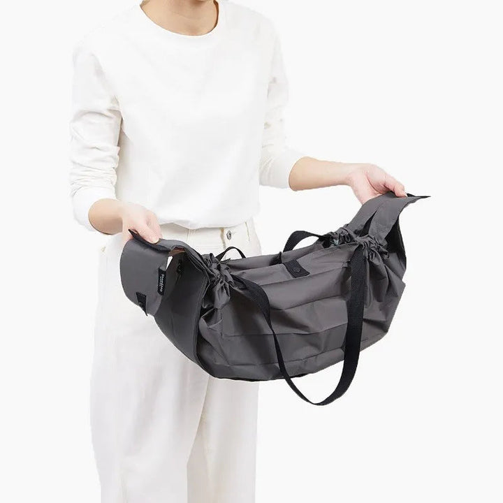 Shupatto Einkaufstasche Shupatto kompakte Falttasche  L - charcoal / sumi bei Nauli and Stories