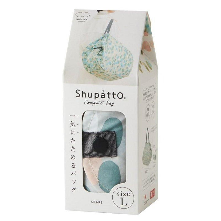 Shupatto Einkaufstasche Shupatto kompakte Falt- Einkaufstasche L - Hailstones (Arare) bei Nauli and Stories