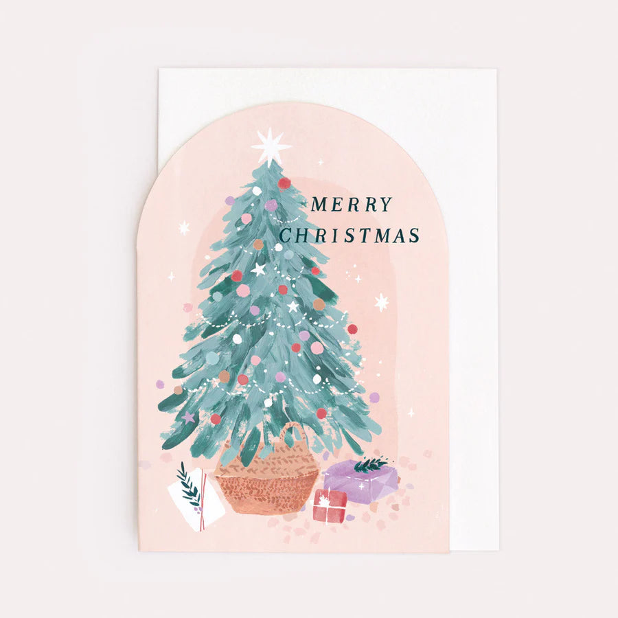 Sister Paper Co. Weihnachten Weihnachtskarte - Merry Christmas - Weihnachtsbaum bei Nauli and Stories
