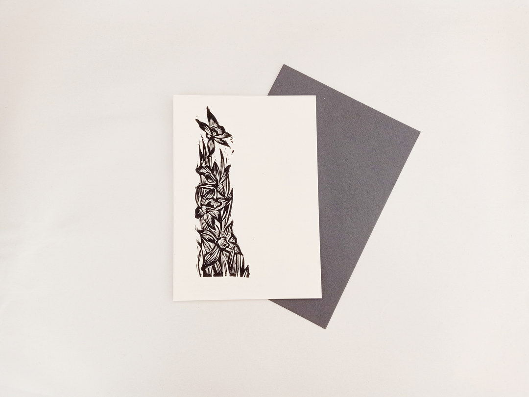 Sri Maryanto Trauer Trauerkarte - Original Kunstdruck - Orchidee bei Nauli and Stories