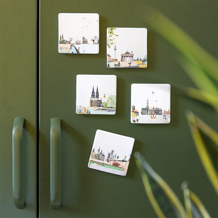 StoryTiles Magnet View on Hamburg  - Storytiles Mini - Magnet bei Nauli and Stories