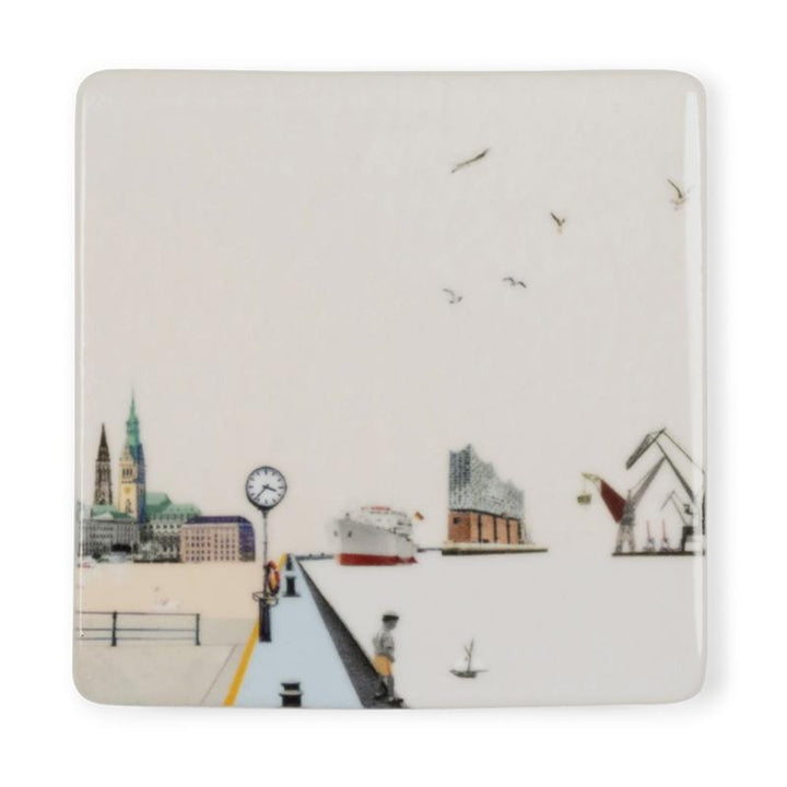StoryTiles Magnet View on Hamburg  - Storytiles Mini - Magnet bei Nauli and Stories