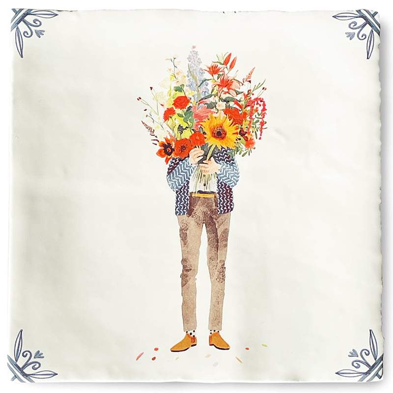 StoryTiles StoryTiles 10x10cm All you need is flowers - StoryTiles bei Nauli and Stories